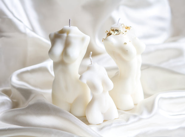 Mini Bubble Candles (Set of 3) – Melted Flames Studio