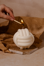 Large Knot Candles